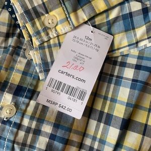 12 months two pc w/onesie suit